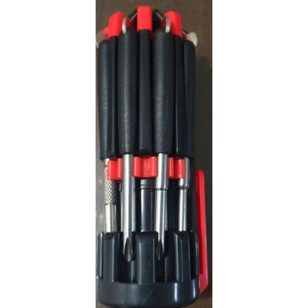 群益，中國信託股東會贈品 8合一工具組 萬用螺絲刀LED戶外燈-細節圖5