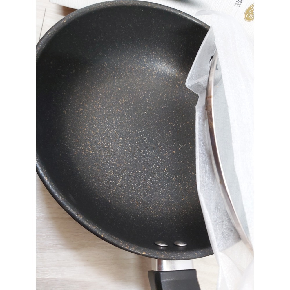 半藏鍋具-黃金麥飯石深煎鍋26cm-細節圖3