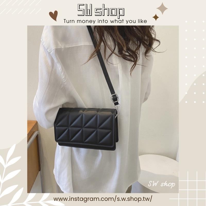 【sw.shop】🔥現貨 + 預購實拍🔥韓版格菱包包 2022新款 格菱包 斜背包 側背包 女包 單肩包 磁扣包 質感包-細節圖2