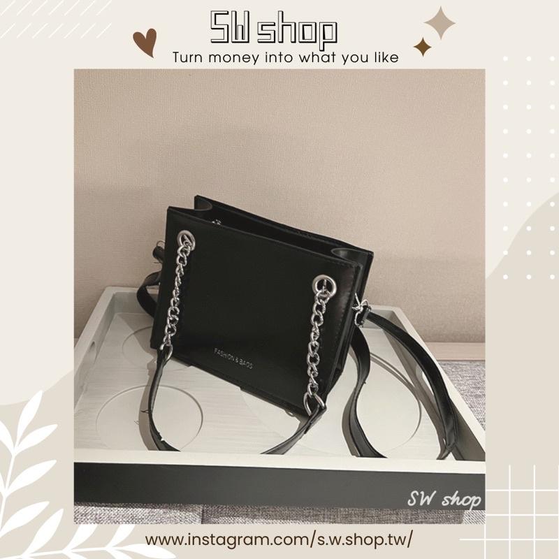 【sw.shop】🔥現貨 + 預購實拍🔥韓版素面小廢包2022新款 小方包 斜背包 側背包 女包 單肩包 質感包 小廢包-細節圖6