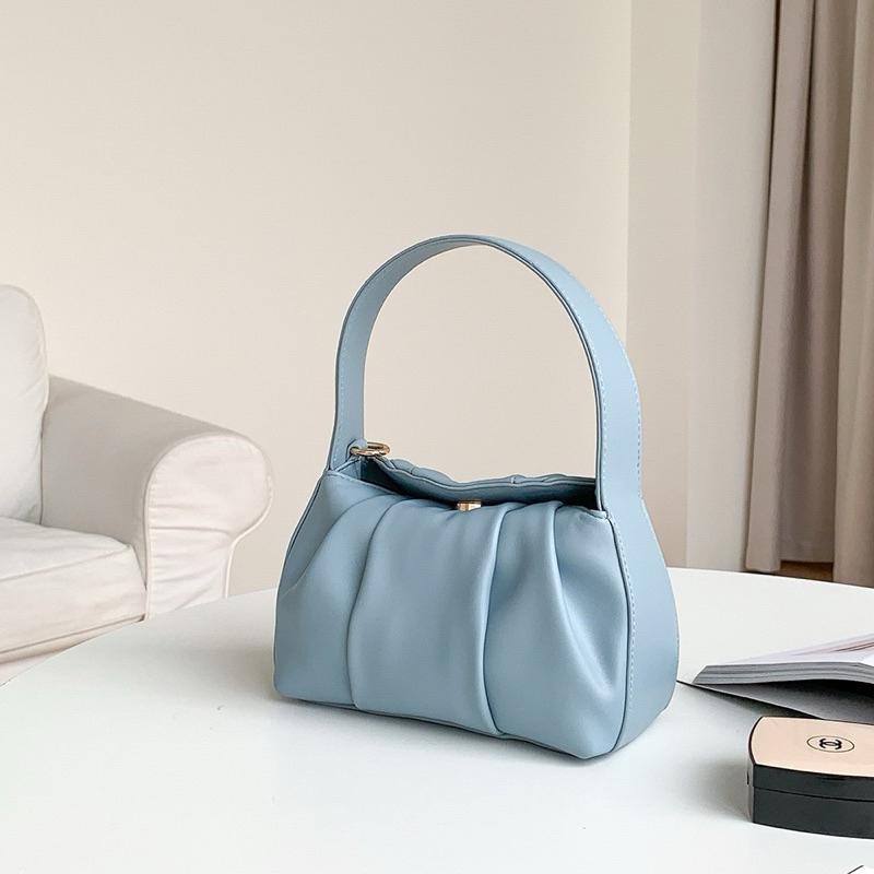 【sw.shop】🔥台灣出貨🔥四色皺褶雲朵包 2024 新款 雲朵包 斜背包 側背包 女包 單肩包 皺褶包 質感包-細節圖2