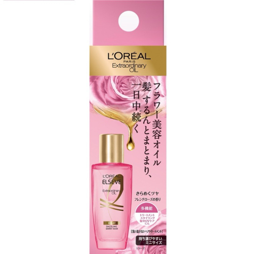 LOREAL PARIS巴黎萊雅金緻護髮精油玫瑰精華 迷你版