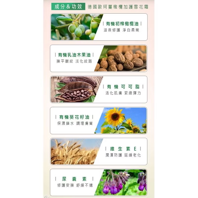 ［部落客大推 德國 alkmene歐珂蔓 橄欖加護雪花霜 250ml-細節圖3