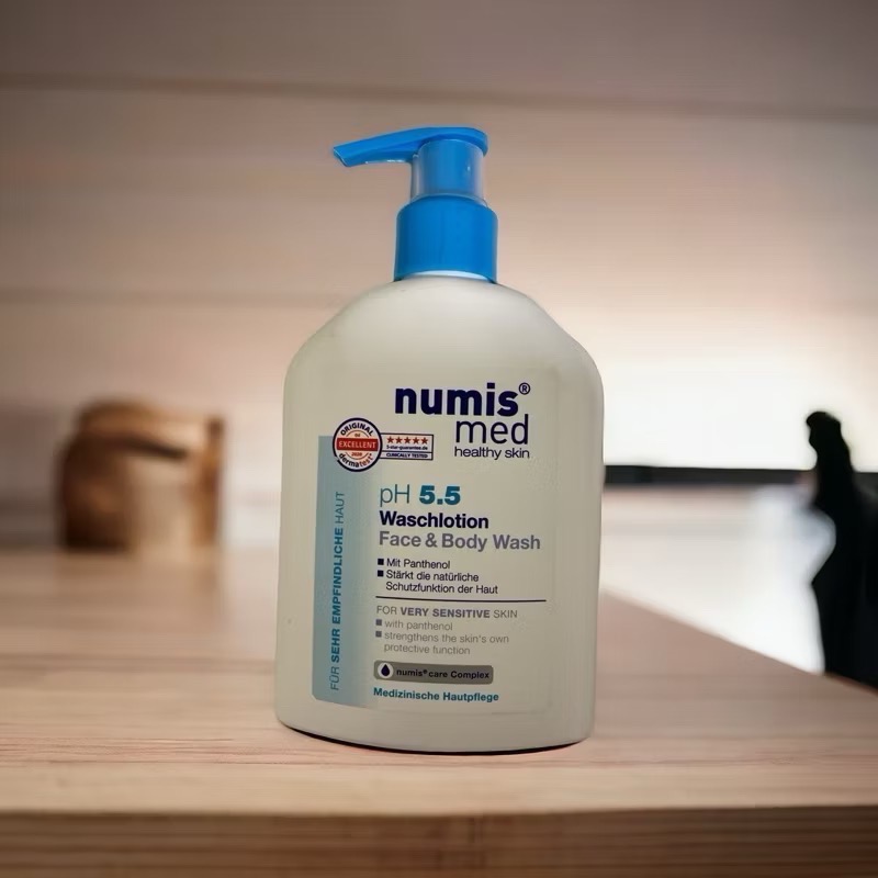 ［歐洲熱銷］德國 numis med樂美思pH5.5敏弱肌洗臉沐浴二合一200ml-細節圖4