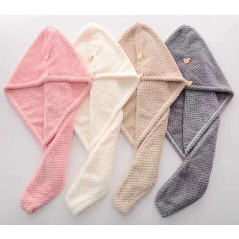 乾髮帽 快乾帽 浴帽 包髮帽 擦頭髮毛巾 頭髮帽 擦髮巾 吸水毛巾 毛巾-細節圖2