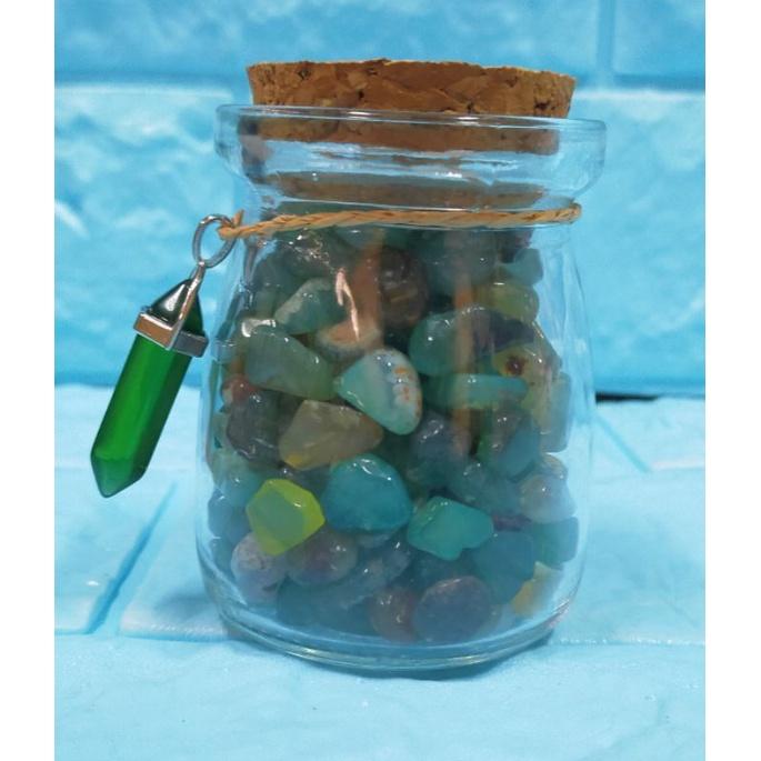 開運好物 開運水晶 開運飾品 療癒 許願瓶 能量瓶 能量石 五行水晶 天然水晶 白水晶 東陵玉 黃虎眼 聖誕禮物 交換禮-細節圖3