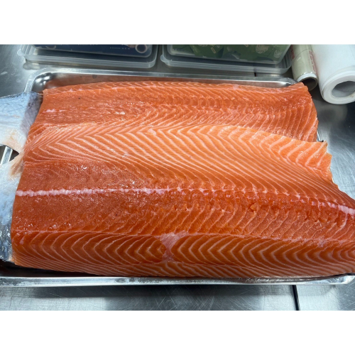 阿典推薦海鮮-特選挪威空運鮭魚清肉（生食級）