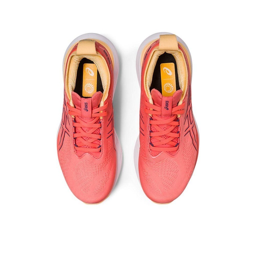 ASICS女鞋  🏓🏐⚽️乒冠體育🏸⚾️🏓 寬楦 (D) GEL-NIMBUS 25 跑鞋 1012B437-700-細節圖6