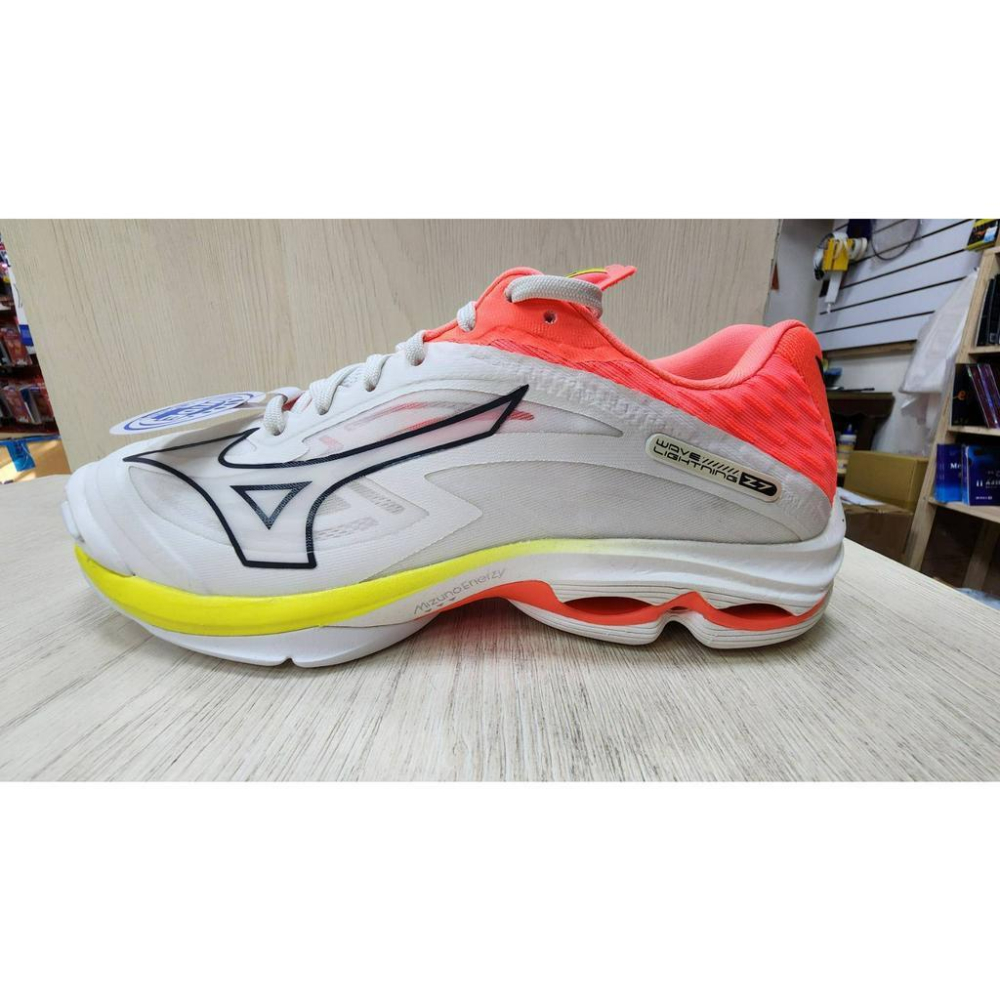 寬楦 Mizuno 排球鞋 🏓🏐⚽️乒冠體育🏸⚾️🏓 WAVE LIGHTNING Z7 WIDE V1GA230003-細節圖4