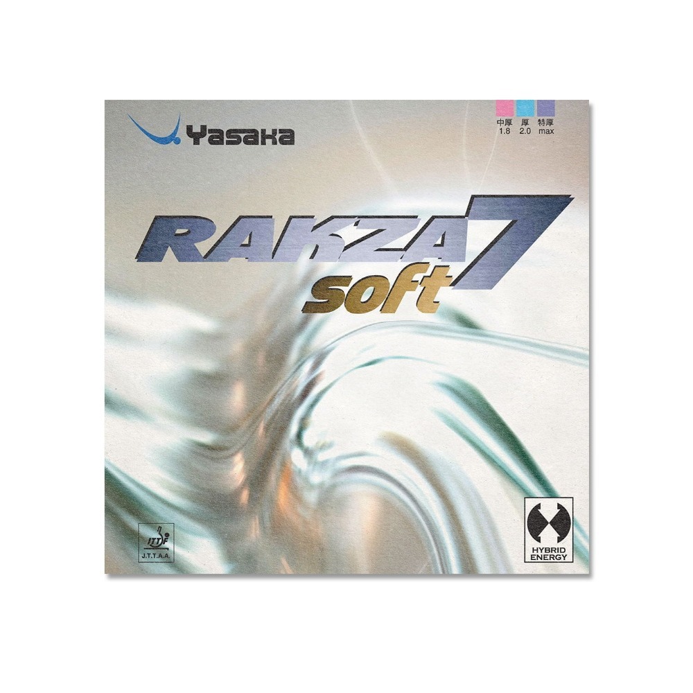 *乒冠體育* YASAKA  平面膠皮 RAKZA7SOFT (R7s)-規格圖1