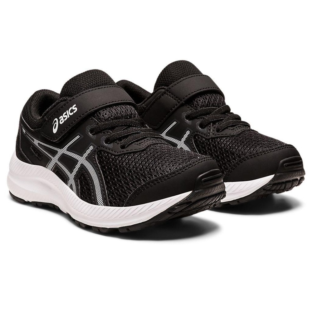 🏓🏐⚽️乒冠體育🏸⚾️🏓 Asics CONTEND 8 PS 中童鞋 兒童跑鞋 1014A258-002-細節圖2