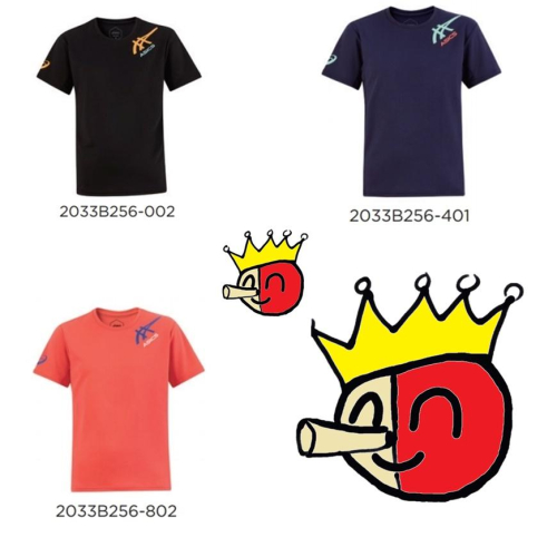 ⚽️乒冠體育🏓 ASICS 2033B256 兒童短袖T恤