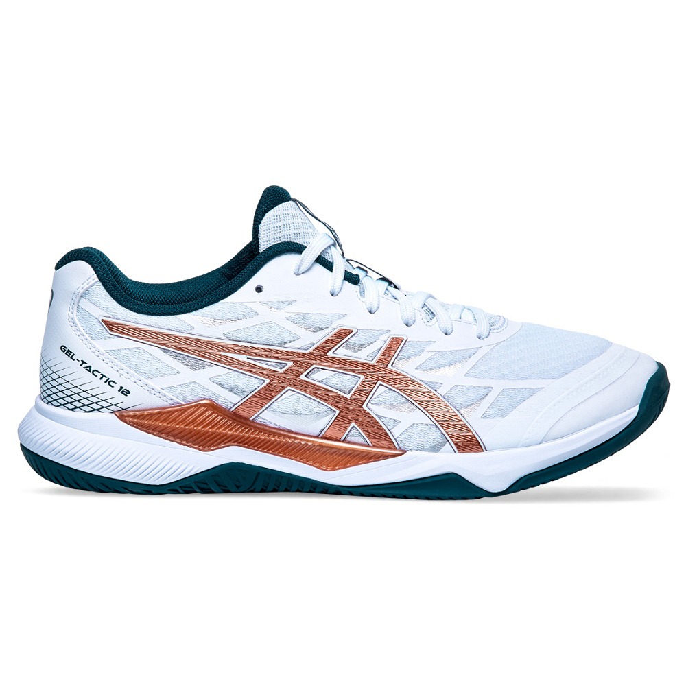 🏐乒冠體育🏐 ASICS 男款 寬楦 排球鞋 GEL-TACTIC 12 (2E) 1073A071-101-規格圖5