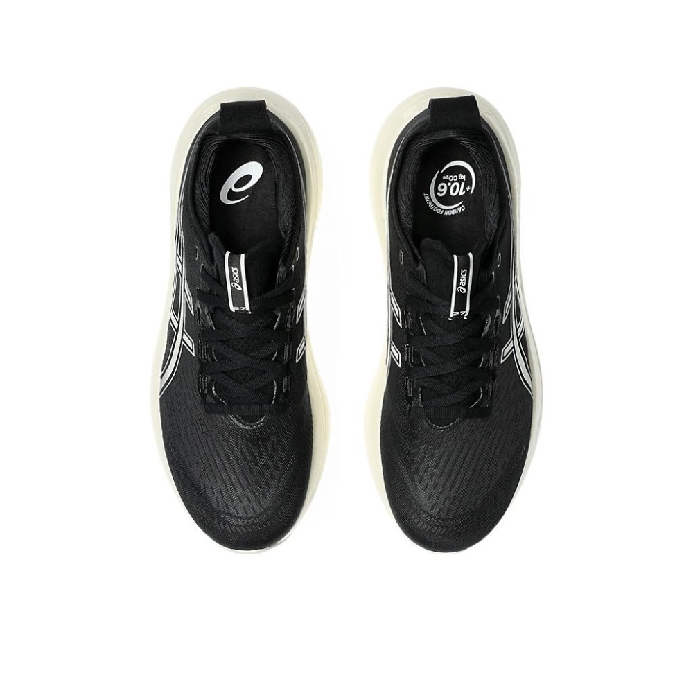 🏐乒冠體育🏓ASICS 男款慢跑鞋 GEL-NIMBUS 27 (4E) 超寬楦 緩衝型 1011B957-002-細節圖7