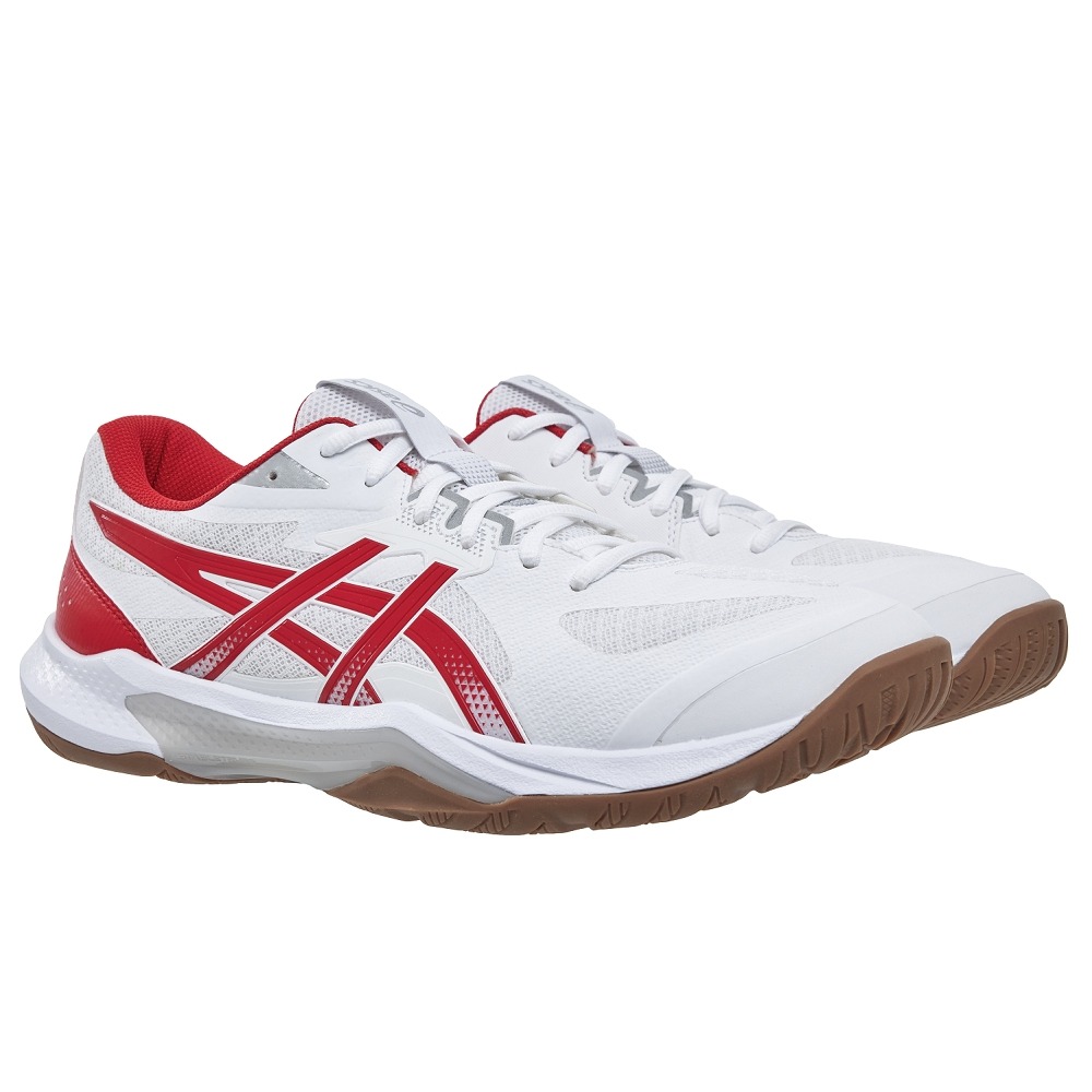 乒冠體育🏸⚾️ ASICS GEL-TACTIC 13 (2E) 男女中性款 寬楦 排球鞋 1073A084-101-細節圖2
