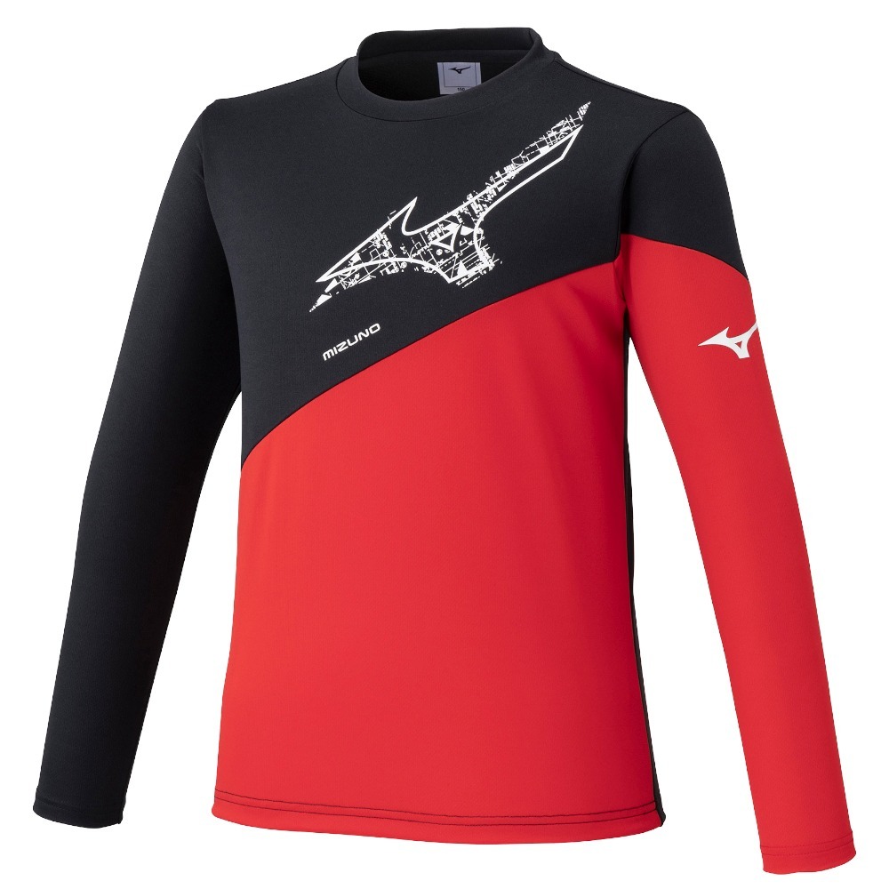🏐乒冠體育🏸🏓 Mizuno Jr.長袖T恤 32MAC941 32MAC950-規格圖4
