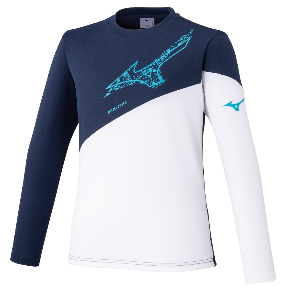 🏐乒冠體育🏸🏓 Mizuno Jr.長袖T恤 32MAC941 32MAC950-規格圖4