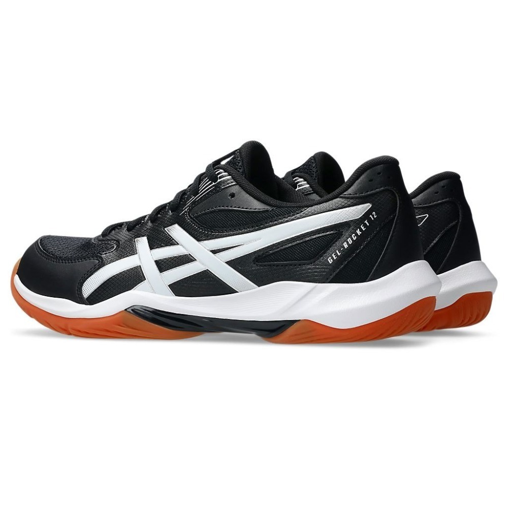🏓🏐⚽️乒冠體育🏸⚾️🏓 ASICS GEL-ROCKET 12(2E) 排球鞋 1073A081-001-細節圖2