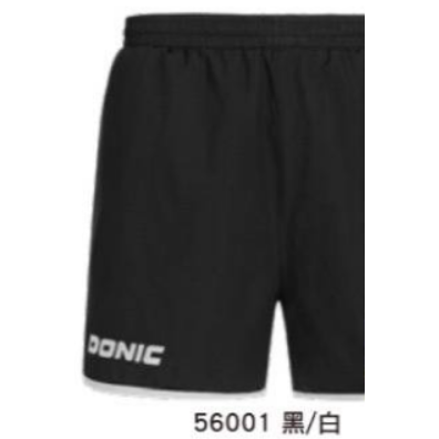 ⚽️乒冠體育🏓 DONIC 桌球褲 56001黑白 / 56003黑紅-細節圖2