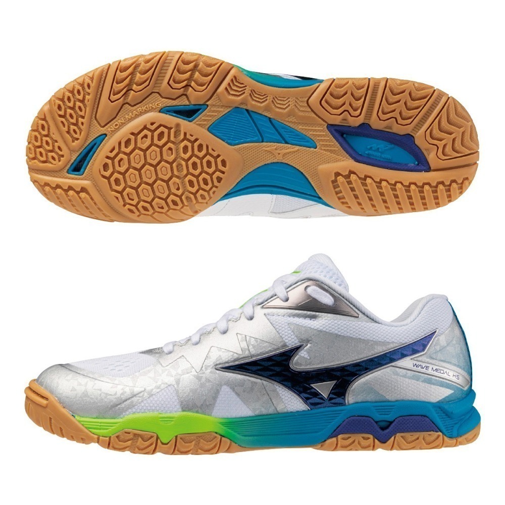 🏐⚽️乒冠體育🏸⚾️🏓 Mizuno 早田代言桌球鞋  WAVE MEDAL HS 81GA267777-細節圖3