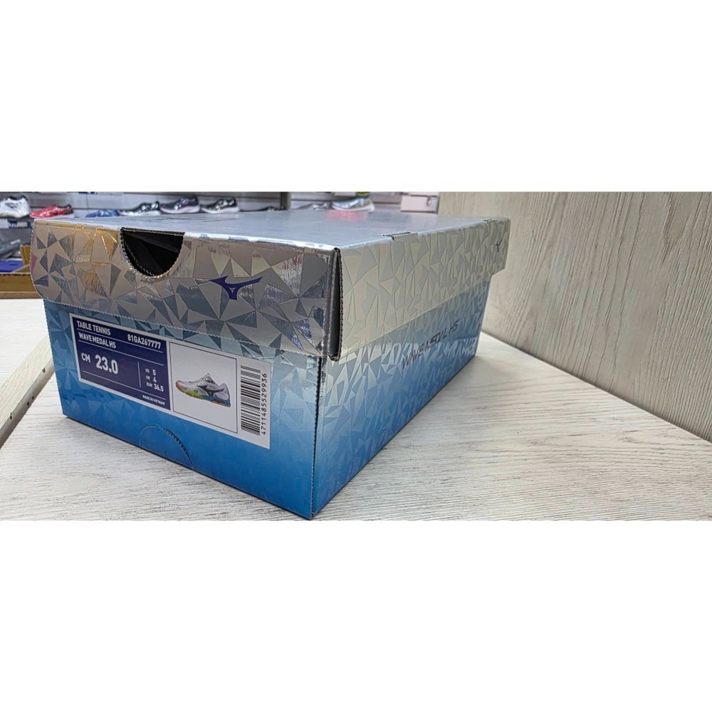 🏐⚽️乒冠體育🏸⚾️🏓 Mizuno 早田代言桌球鞋  WAVE MEDAL HS 81GA267777-細節圖6