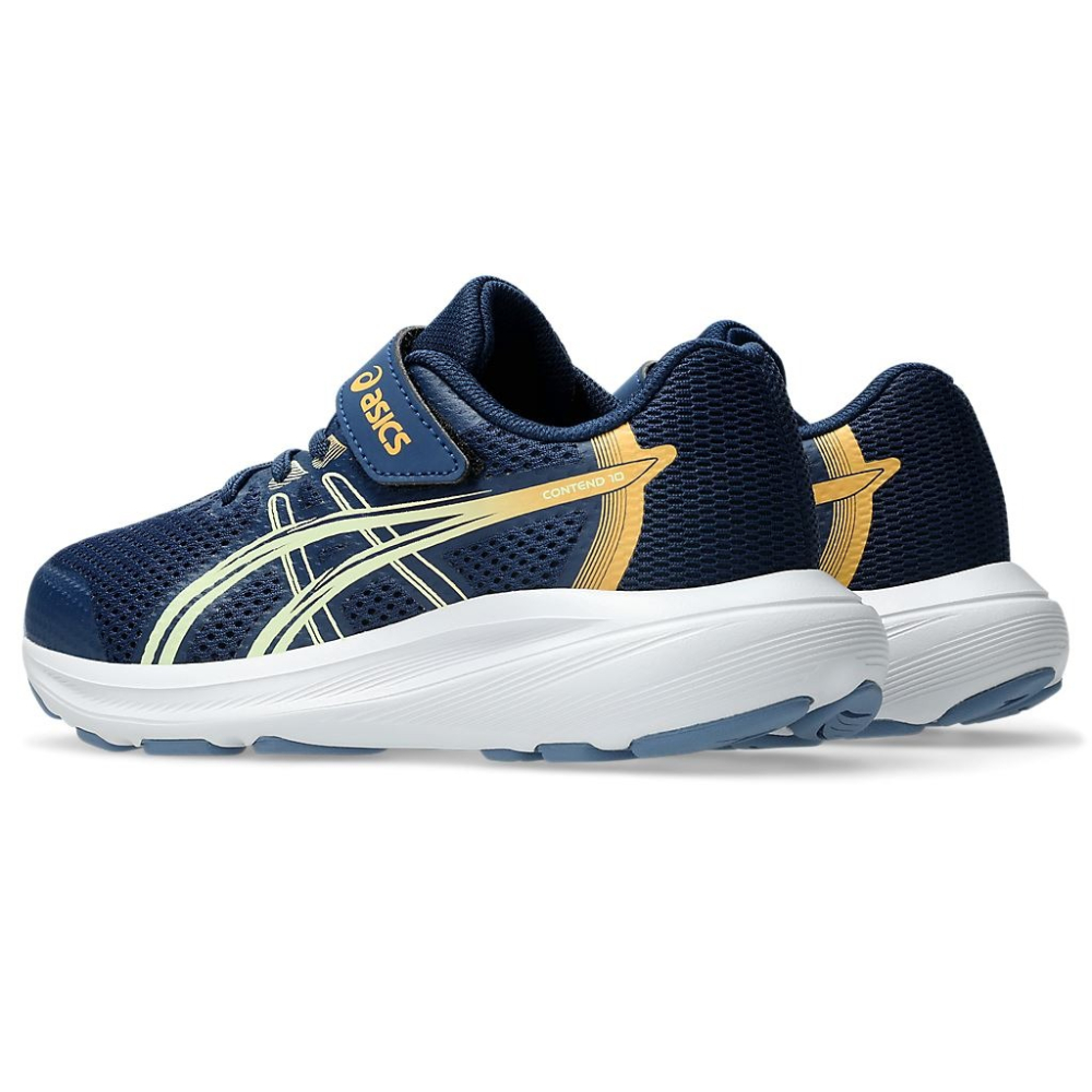 Asics CONTEND 10 PS🏓🏐⚽️乒冠體育🏸⚾️🏓 中童 運動鞋 1014A394-404-細節圖3