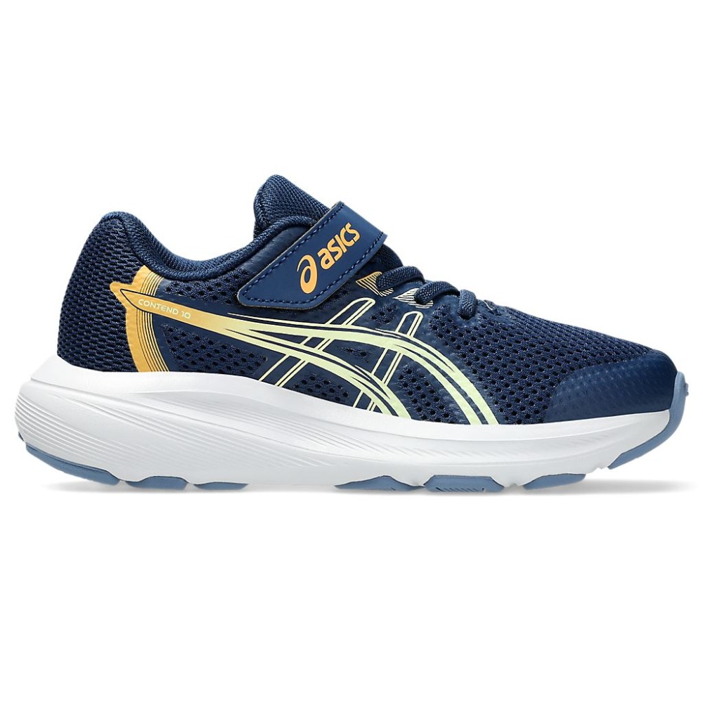 Asics CONTEND 10 PS🏓🏐⚽️乒冠體育🏸⚾️🏓 中童 運動鞋 1014A394-404-規格圖9