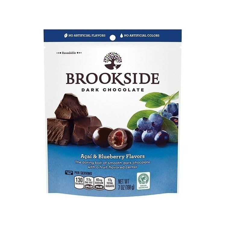 Brookside 巴西莓/紅石榴 夾餡黑巧克力 198g/包-細節圖2