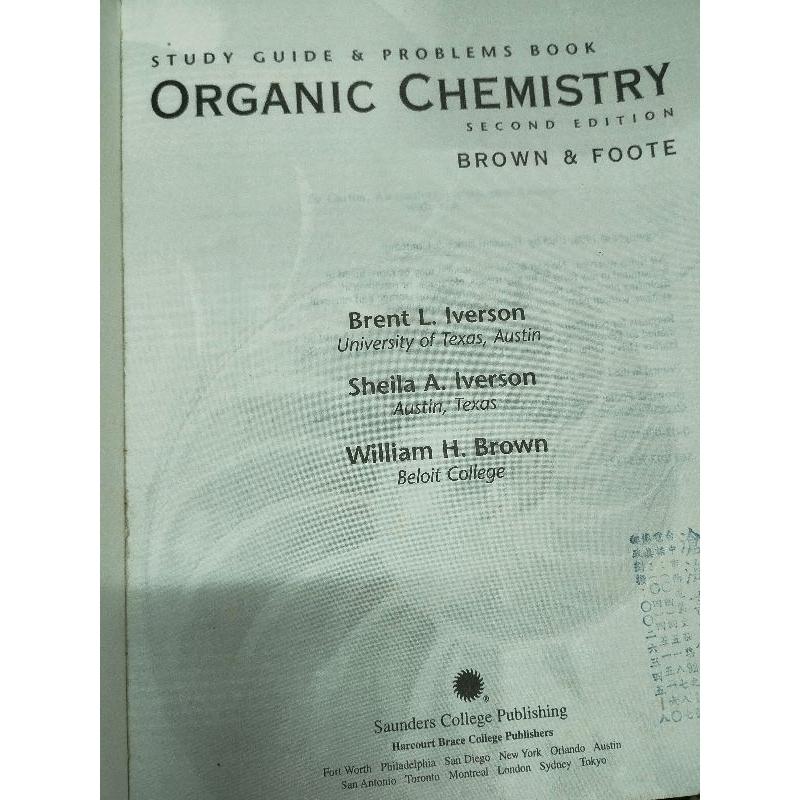 Organic Chemistry (Study Guide & Problems Book) 2nd edition-細節圖2