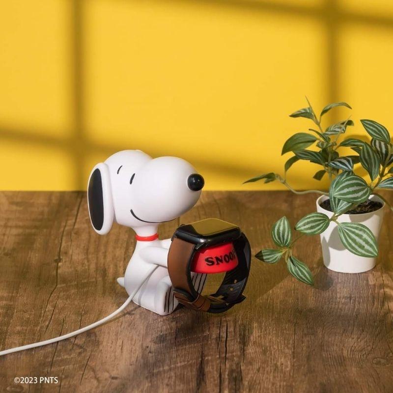 （11/28出貨）Snoopy 史努比 公仔充電座/延長用電源線/公仔桌燈/智慧型快充行動電源-細節圖2