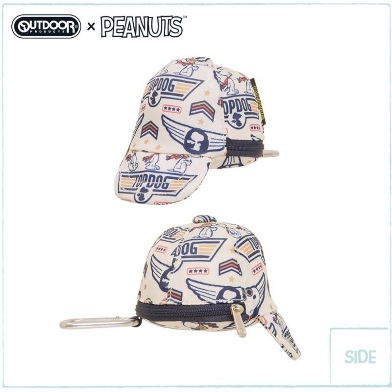 Outdoor × Snoopy聯名款 帽子造型零錢包/背包造型零錢包-細節圖2