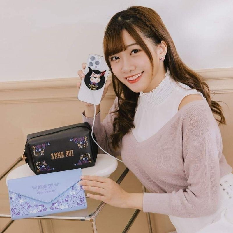 [預購] 7-11 三麗鷗×ANNA SUI夢幻時尚精品 美樂蒂/酷洛米/大耳狗 無線藍芽鍵盤/滑鼠/行動電源/充電盤-細節圖6