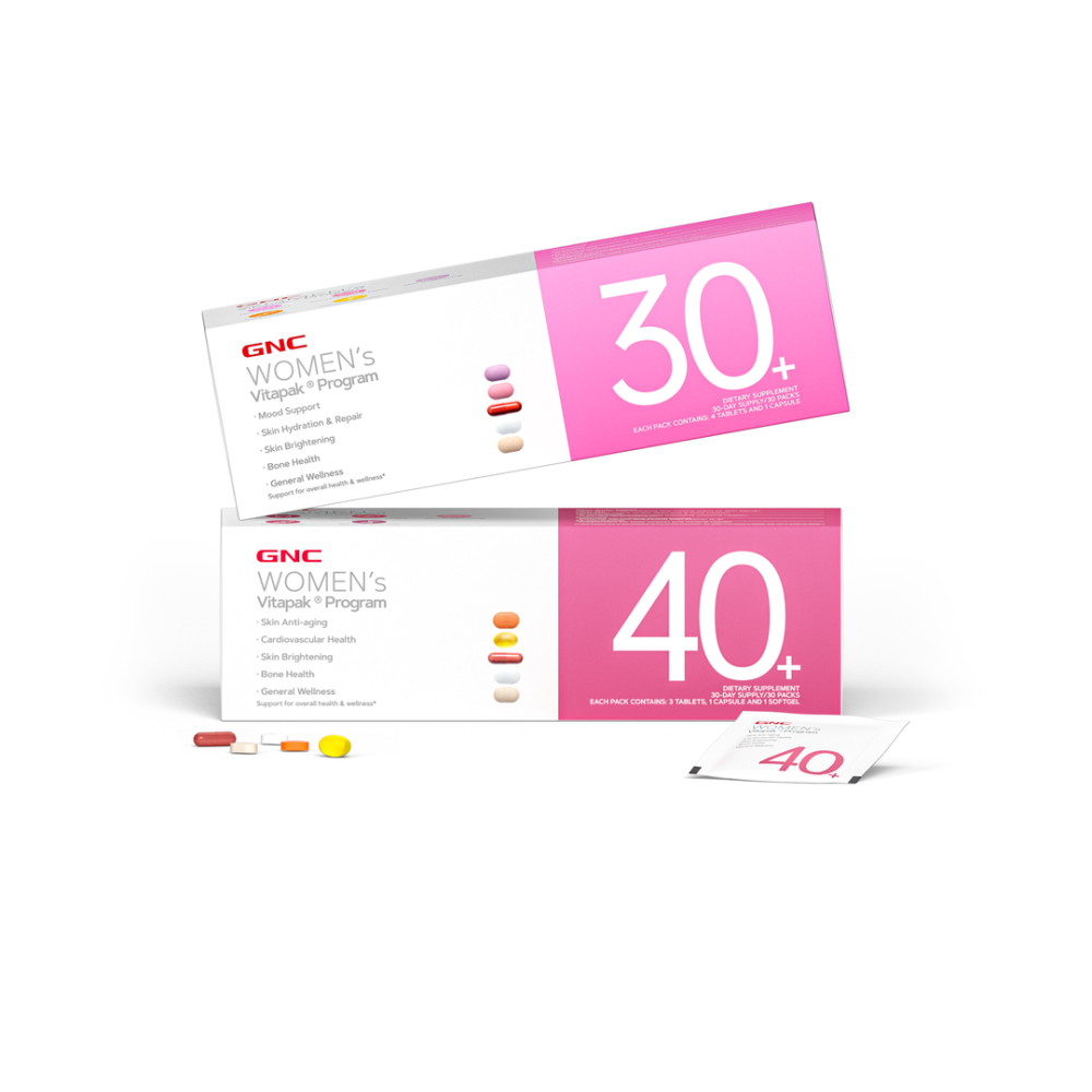 🖐全館免運🚚GNC健安喜VITAPAK 男士女士30+40+ 每日營養包 30包盒 七老闆 七老板 三只羊 瘋狂小楊-細節圖2