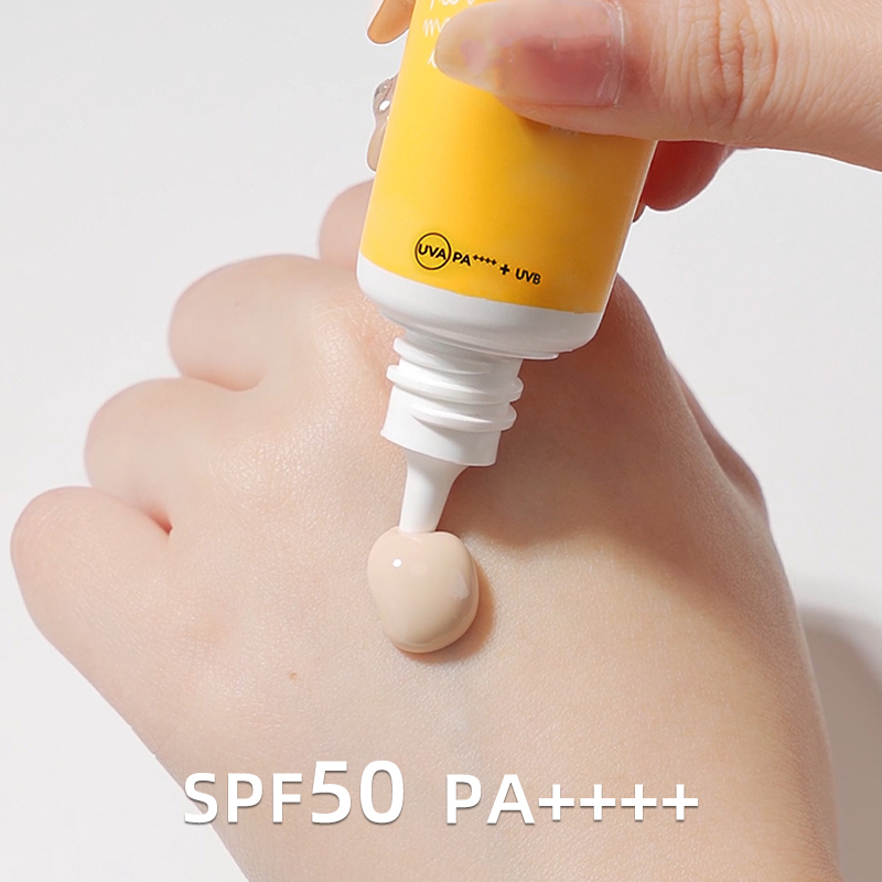 🖐全館免運🚚巴黎歐敏膚純物理防曬乳60ml SPF50隔離遮瑕提亮六合一 七老闆 七老板 三只羊 瘋狂小楊哥 推薦-細節圖2