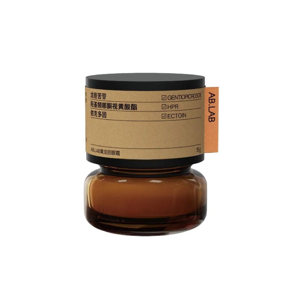 🖐全館免運🚚AB.LAB黃龍膽女巫眼霜黑眼圈眼袋細紋緊緻抗皺保濕 七老闆 七老板 三只羊 瘋狂小楊哥 推薦-細節圖2