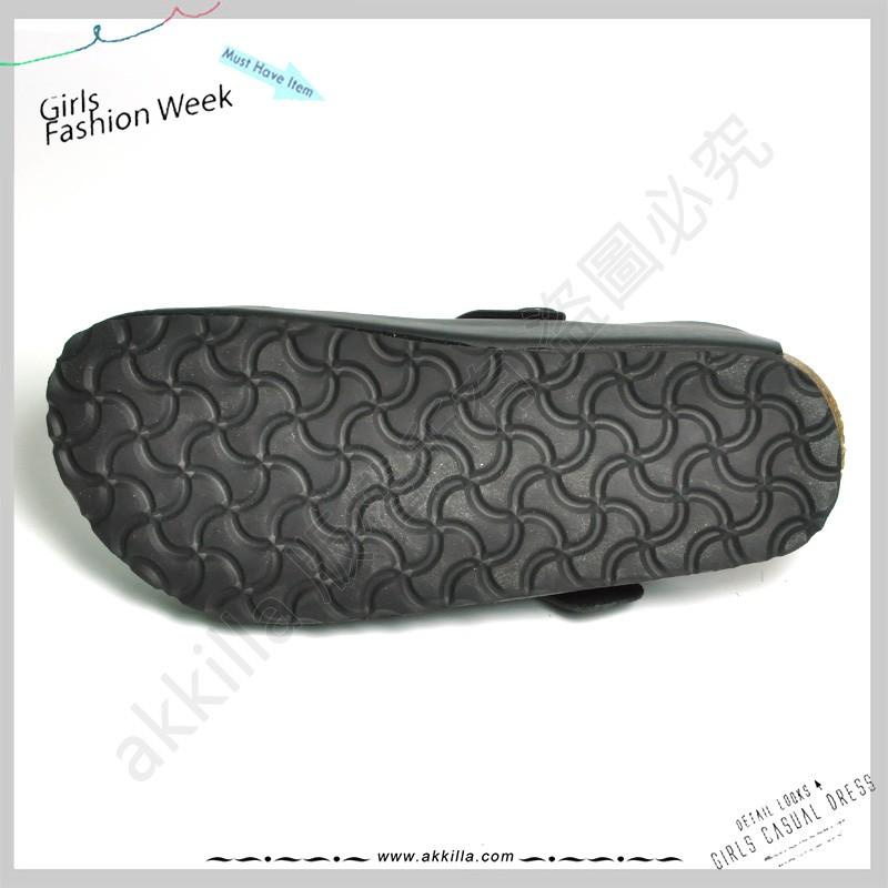 BOSTON波斯頓黑色經典伯肯拖鞋柏肯鞋包頭伯肯拖鞋可當情侶鞋拖鞋MIT台灣手工製造akkilla真皮鞋墊超強吸汗-細節圖7