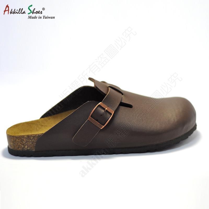 經典款式BOSTON波斯頓 伯肯拖鞋半包頭柏肯鞋 情侶鞋 MIT 台灣製造 akkilla-細節圖4