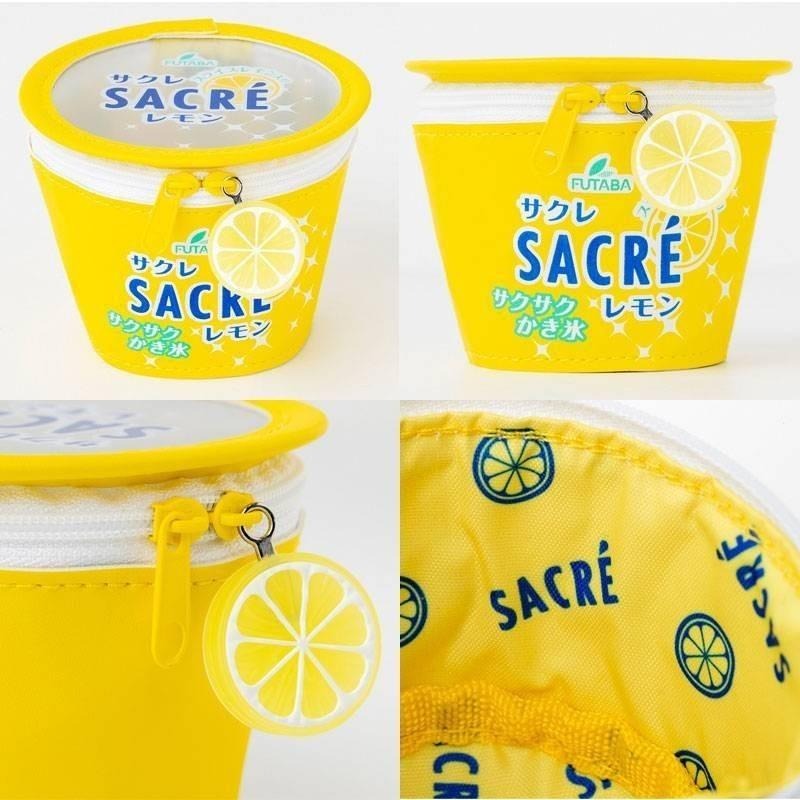 袋我走【FUTABA SACRE 檸檬冰造型文具盒】-細節圖4