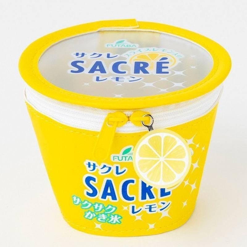 袋我走【FUTABA SACRE 檸檬冰造型文具盒】-細節圖5