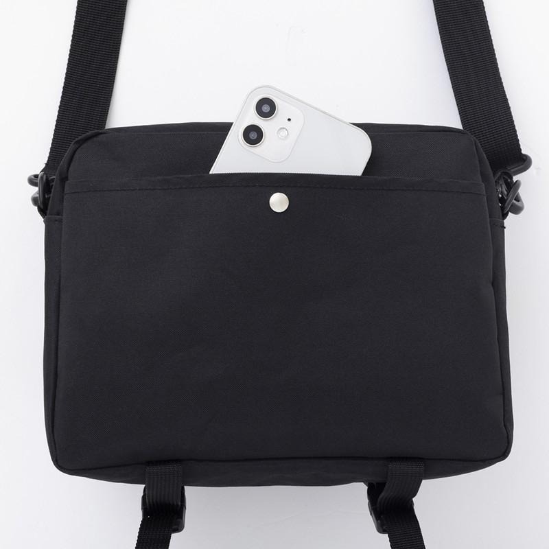 袋我走【THRASHER 黑色側背包】-細節圖5