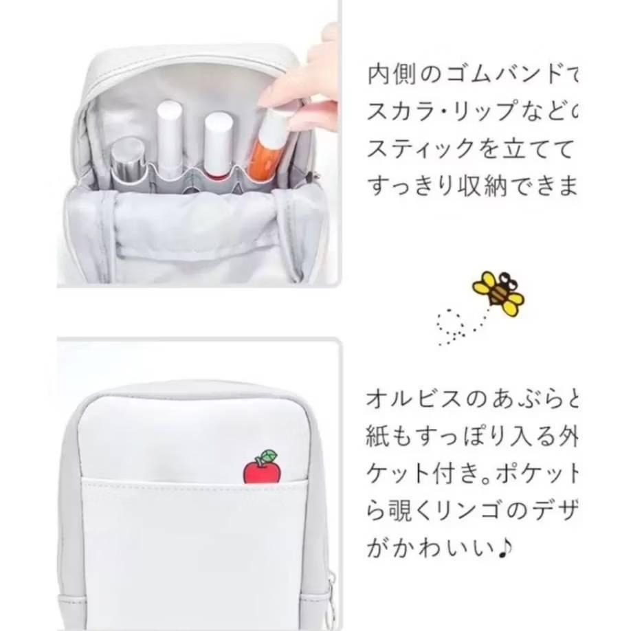 袋我走【KITTY 直立白色化妝包】-細節圖4