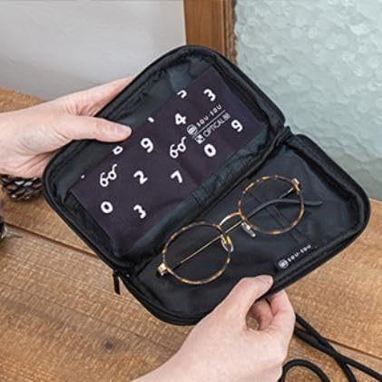 袋我走【SOU・SOU 黑色手機包 護照包】-細節圖3