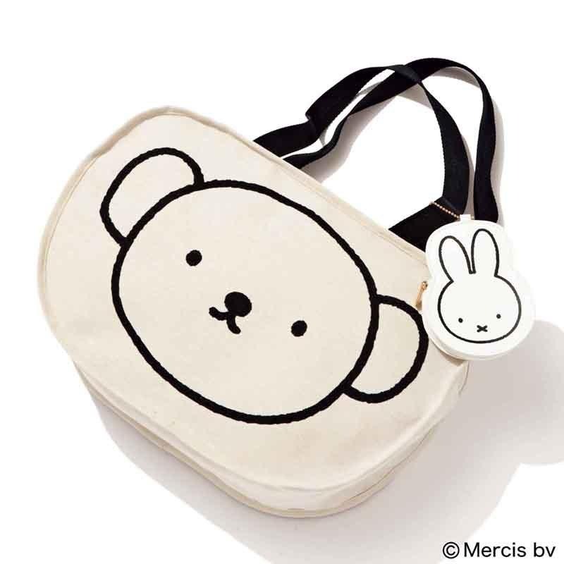 袋我走【miffy白色造型側背包】-細節圖2