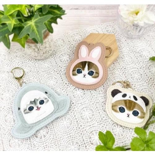 袋我走【mofusand 金屬扣卡套(鯊魚/兔子/熊貓)】-細節圖2