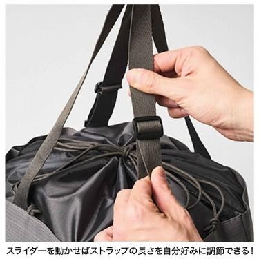 袋我走【aigle 灰色束口袋】-細節圖3