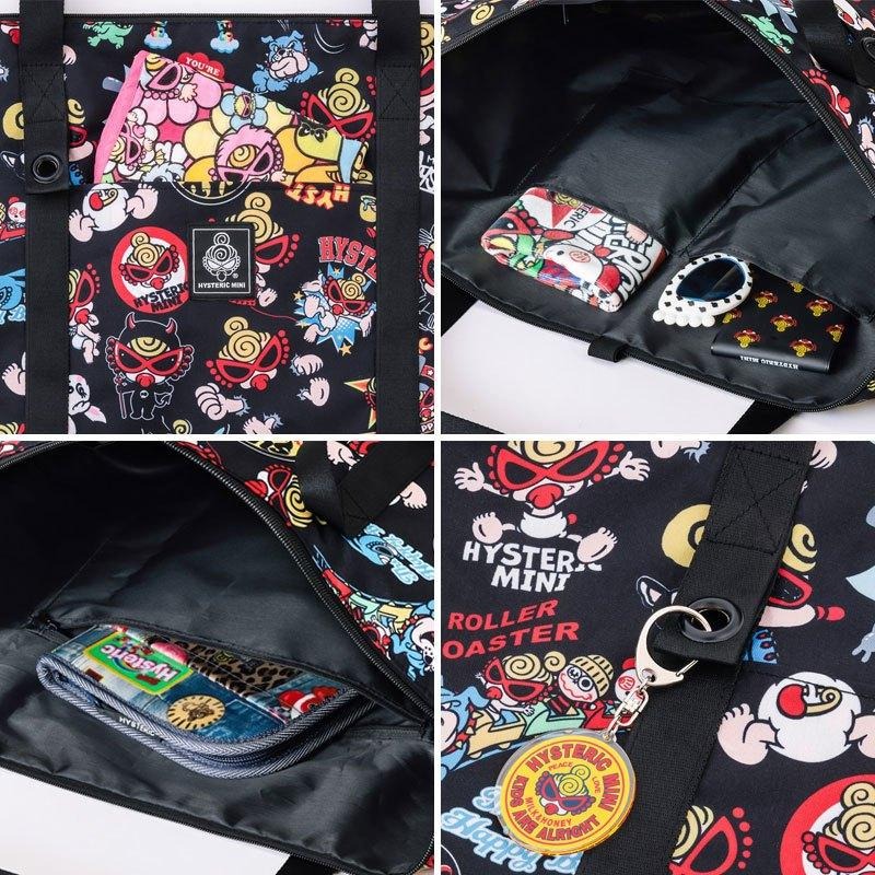 袋我走【HYSTERIC MINI 黑超3way旅行袋】-細節圖2
