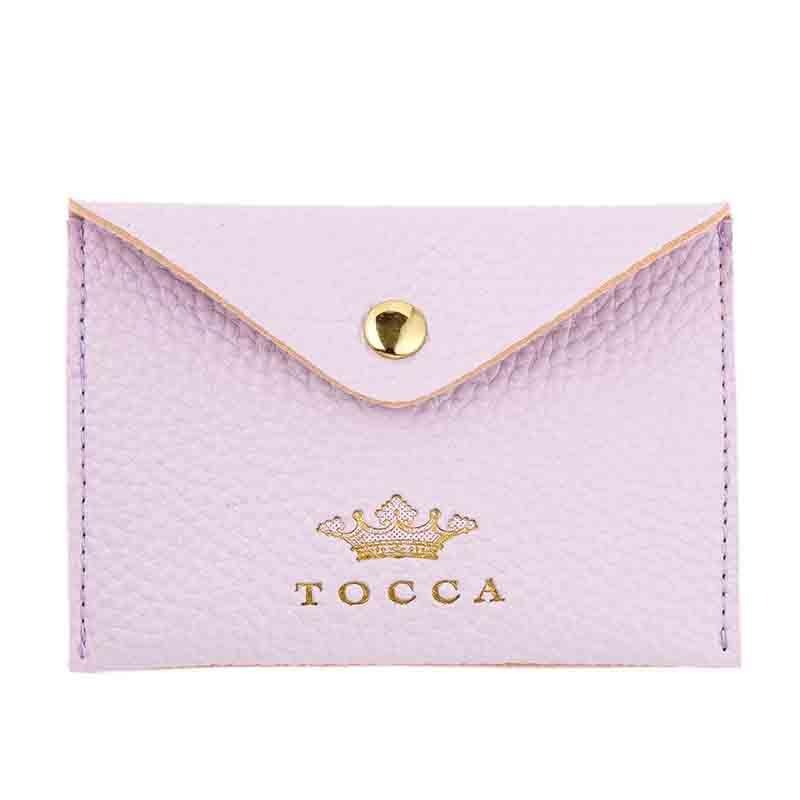 袋我走【TOCCA 粉紫色手機小物包+小錢包兩件組】-細節圖3