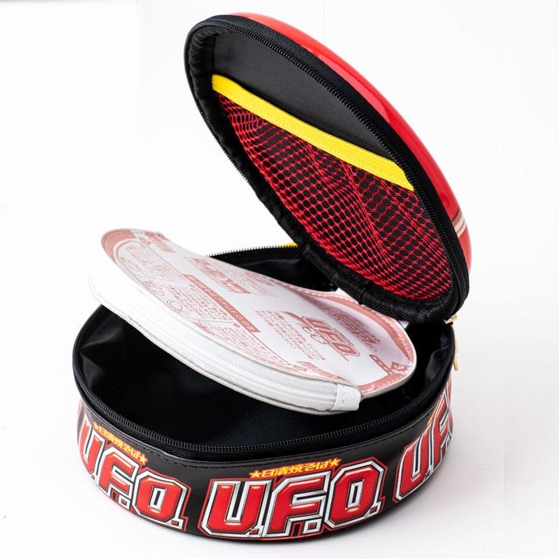 袋我走【日清炒麵 NISSIN U.F.O 泡麵造型 杯子炒麵 化妝包】-細節圖2