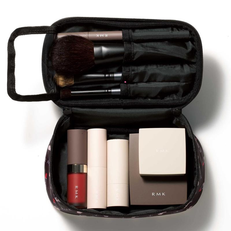 袋我走【RMK × ARTISAN & ARTIST 唇膏印花雙層化妝包】-細節圖3