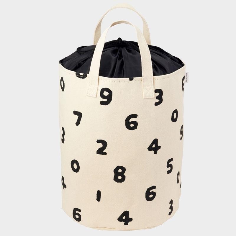 袋我走【SOU・SOU 白色短把束口袋手提收納袋】-細節圖2